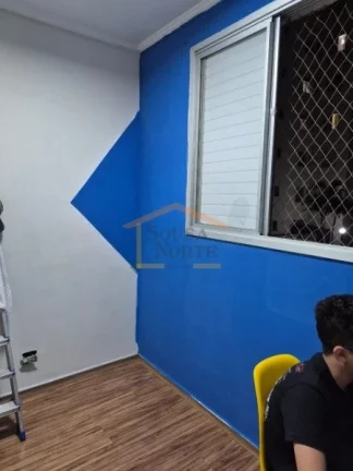 Imagem Apartamento com 65m², dispõe de 3 dormitórios, 1 banheiro, sala para dois ambientes, varanda, coz...