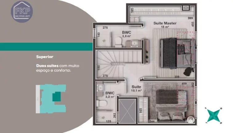 Imagem Apartamento 2 dormitórios!