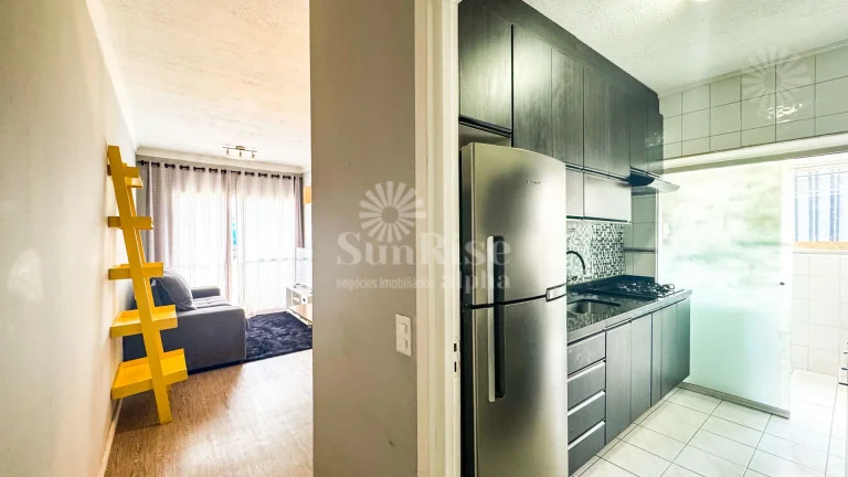 Imagem Apartamento Mobiliado para alugar em Alphaville com 3 quartos e 1 vaga - 66m² R$4.600, pacote - Garden Hill - Barueri/SP