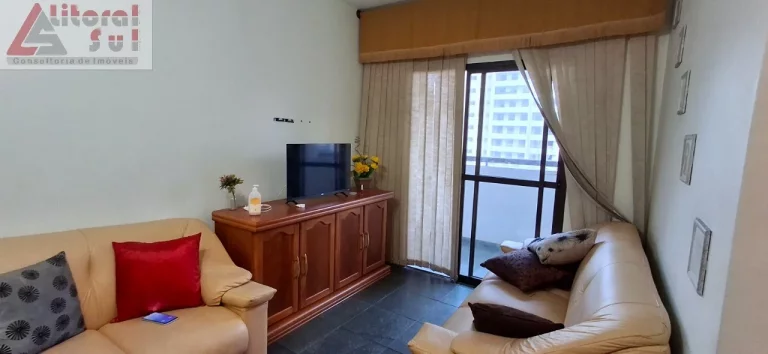 Imagem Imperdível: Apartamento à venda em Praia Grande-SP, Aviação! 1 quarto, 1 sala, 1 banheiro, 1 vaga, 55m² de área. Confira já!