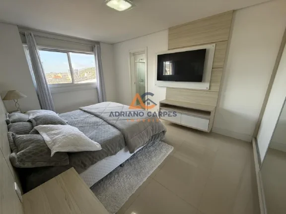 Imagem Apartamento Frente Mar todo mobiliado com 3 suítes e 208m² total na Praia do Gravatá em Navegantes a venda pela Imobiliária Adriano Carpes