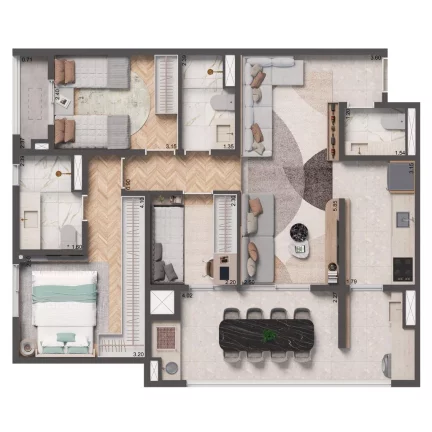 Imagem APARTAMENTO RESIDENCIAL em São Paulo - SP, Vila Palmeiras