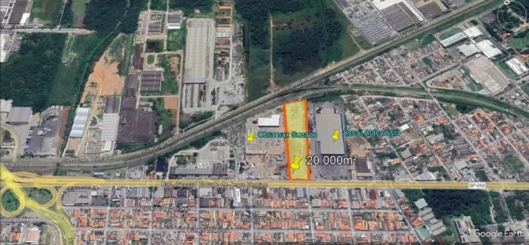 Imagem Área à venda, 20187 m² por R$ 40.375.280,00 - Vila Amorim - Suzano/SP