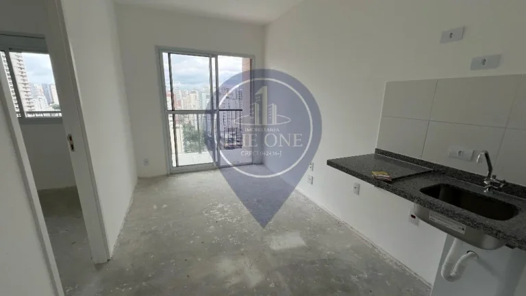 Imagem Apartamento à venda na Vila Olímpia, São Paulo-SP: 1 quarto, 1 suíte, 2 salas, 1 banheiro e 30m² de área!
