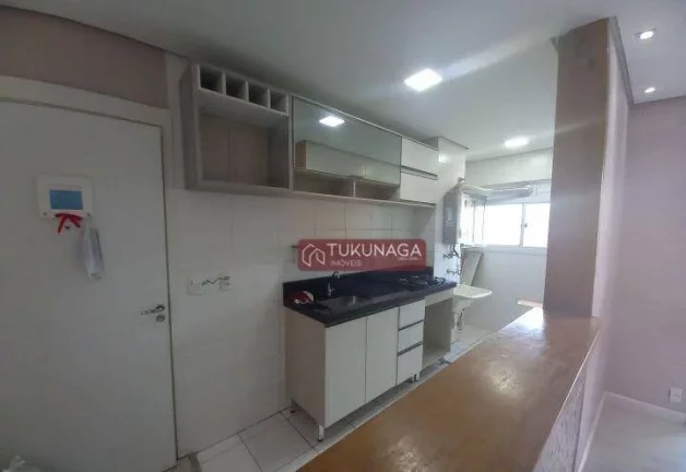 Imagem Apartamento com 3 dormitórios à venda, 58 m² por R$ 380,000 - Vila Rio de Janeiro - Guarulhos/SP