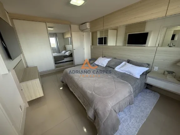 Imagem Apartamento Frente Mar todo mobiliado com 3 suítes e 208m² total na Praia do Gravatá em Navegantes a venda pela Imobiliária Adriano Carpes
