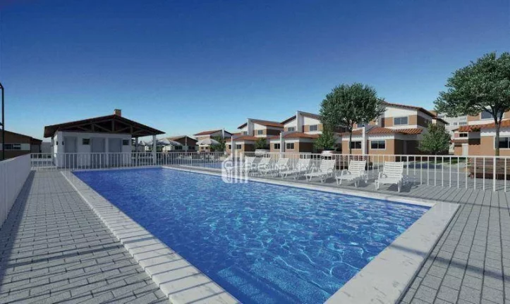 Imagem Casa duplex em construção, 2 dormitórios à venda por R$ 228.871,00 - Condomínio RESERVA ALVORADA - Cajueiro - Timon/MA