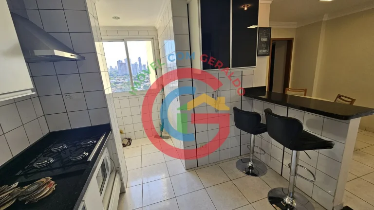 Imagem Apartamento 3 Q - Semi mobiliado - Jardim Goiás