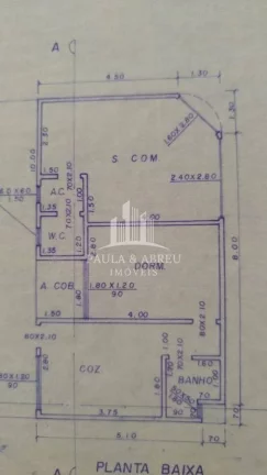 Imagem Casa e Salão Comercial para Construir e ou Investir tem mais 78,50m² no Vila Vitória, Mauá-SP