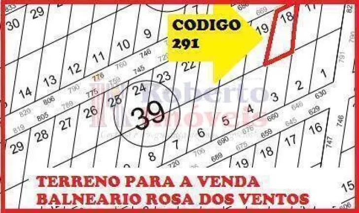 Imagem Terreno à Venda no Balneário Rosa dos Ventos