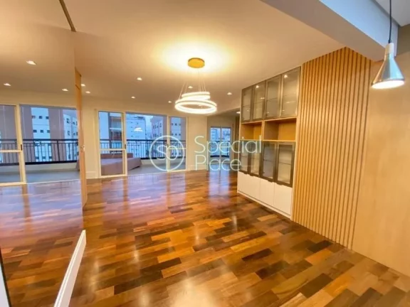 Imagem Apartamento com 98m² em Moema Pássaros Edifício lindo e moderno, andar alto com varanda envidraç...
