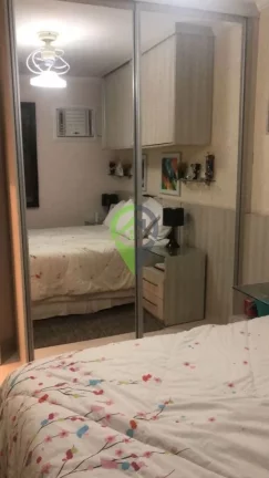 Imagem Apartamento frente ao mar com 3 dormitórios e 2 vagas de garagem na Pompéia