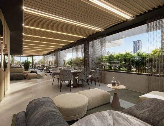 Imagem Apartamentos com varanda/sacada gourmet nas proximidades do Parque Linear Parahyba 2 no Jardim Oceania / Bessa - AP1740