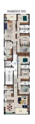 Imagem Apartamento 3 dormitórios à venda Centro Santa Maria/RS