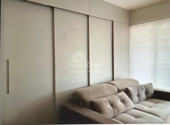 Imagem Apartamento mobiliado para alugar com 1 quarto e 1 vaga - 51 m² R$4.500,00 pacote Alphaville -SP