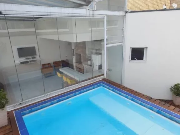 Imagem Cobertura duplex com piscina no Baeta Neves 156 m² São Bernardo do campo