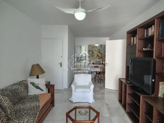 Imagem Apartamento à venda em Guarujá-SP, Pitangueiras: 2 quartos, 1 suíte, 2 salas, 3 banheiros, 1 vaga, 96m². Venha conferir!