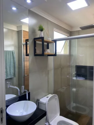 Imagem Apartamento Edifício Ilha de Cozumel , Bairro Dois Córregos , medindo 55 m² e contendo 2 dormitó...