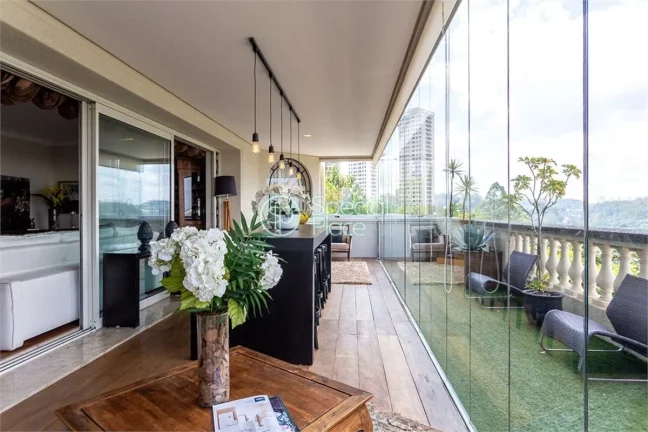 Imagem Maravilhoso apartamento, luxuoso, requintado, tipo GARDEN com vista incrível, hall de entrada, elev...