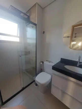 Imagem Apartamento à venda ou para alugar com 1 quarto, sendo 1 suíte, no condomínio Trenza Ideale, Atibaia - SP