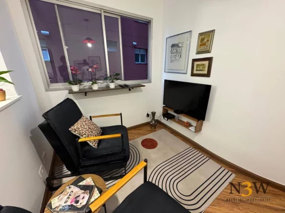 Imagem Apartamento mobiliado para locação em Pinheiros São Paulo SP com 40m², 1 dormitório e 1 vaga de garagem no Condomínio Maria José