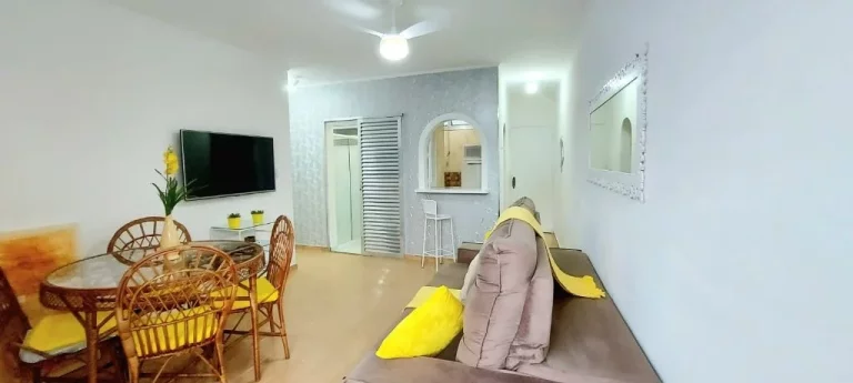 Imagem Apartamento com 2 dormitórios à venda, 52 m²- Pitangueiras - Guarujá/SP