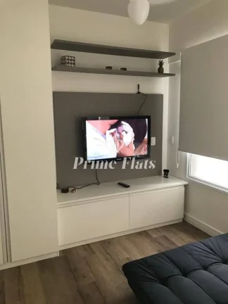 Imagem Flat disponível para locação no Condomínio VN Turiassú, com 30m², 1 dormitório e 1 vaga de garagem