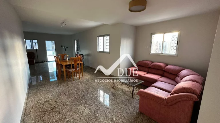 Imagem Cobertura duplex com 4 quartos, churrasqueira e piscina no condomínio à venda, 222 m² por R$ 1.550.000 - Ponta da Praia - Santos/SP