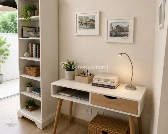 Imagem Apartamento duplex mobiliado, pronto para morar ou investir. O imóvel possui 2 dormitórios com arm...