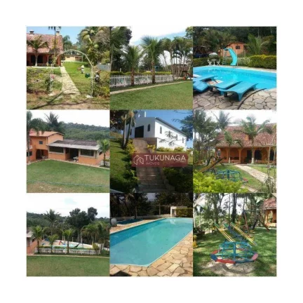 Imagem Chácara com 4 dormitórios à venda, 17297 m² por R$ 1.500.000,00 - Copaco - Arujá/SP