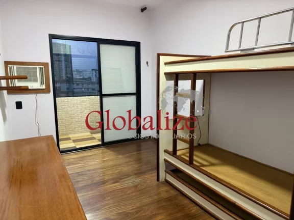 Imagem Apartamento 2 dormitórios para locação com dependência completa e vaga demarcada por R$ 3.800,00
