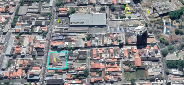 Imagem terreno comercial de esquina para Locação, rua general Francisco Glicério, suzano, sp