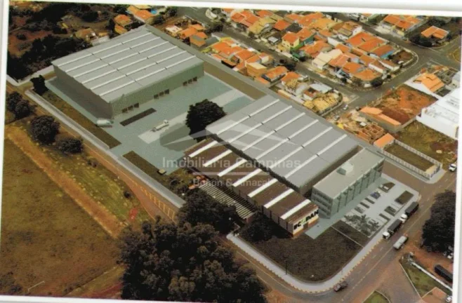 Imagem Prédio industrial/comercial diferenciado, próximo da Rodovia Professor Zeferino Vaz (SP 332), pró...