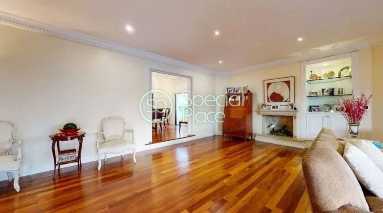 Imagem Lindo apartamento em Higienópolis com 390m² de área privativa, 4 dormitórios ( 2 suítes ) e 4 v...