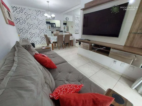 Imagem Apartamento com 2 dormitórios à venda, 70 m² por R$ 490.000,00 - Vila Guilhermina - Praia Grande/SP