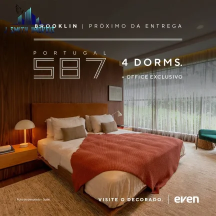 Imagem APTO 4 SUÍTES - 205 a 228m² - UM NOVO CONCEITO DE MORAR, NO BROOKLIN.