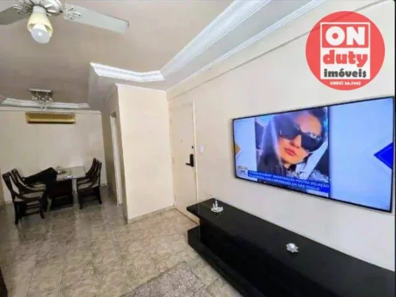 Imagem Apartamento com 2 quartos à venda, 84 m² por R$ 420.000 - Estuário - Santos/SP
