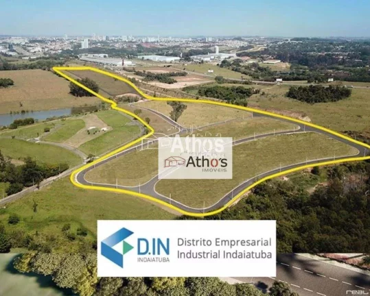 Imagem Terreno à venda, 690 m por R$ 877.819,92 - DIN Distrito Empresarial Industrial - Indaiatuba/SP
