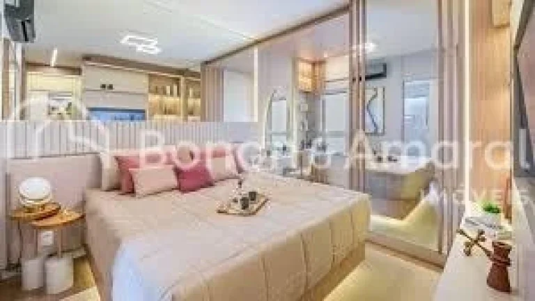 Imagem Apartamento a venda de 1 dormitório (duplex) 75m² de útil, suíte master, Bairro Chácara da Barra - Campinas.