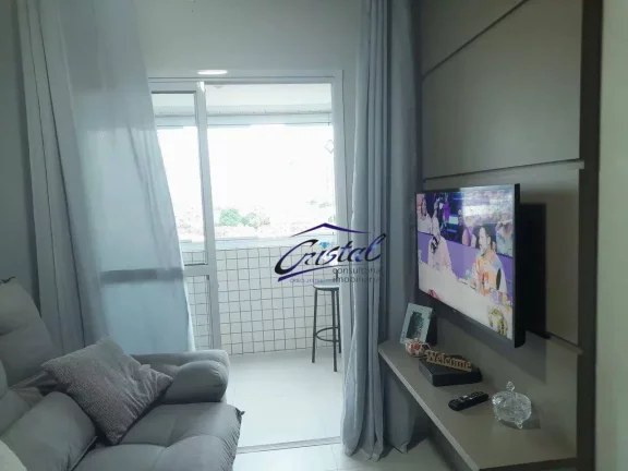 Imagem Apartamento com 2 dormitórios à venda, 69 m² por R$ 480.000,00 - Guilhermina - Praia Grande/SP