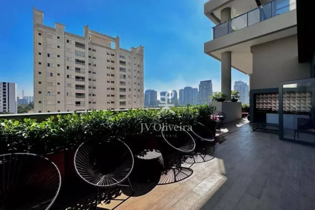Imagem Apartamento com 1 dormitório para alugar, 25 m² por R$ 3.640,00/mês - Vila Cordeiro - São Paulo/SP