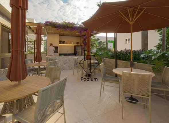 Imagem Apartamentos localizados entre o Parque Parahyba I e a praia do Jardim Oceania -