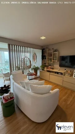 Imagem PLATNO GREENVILLE  LINDO APARTAMENTO DECORADO COM EXTREMO BOM GOSTO DUAS SUITES MAIS GABINETE COM INFRA E DUAS VAGAS 
