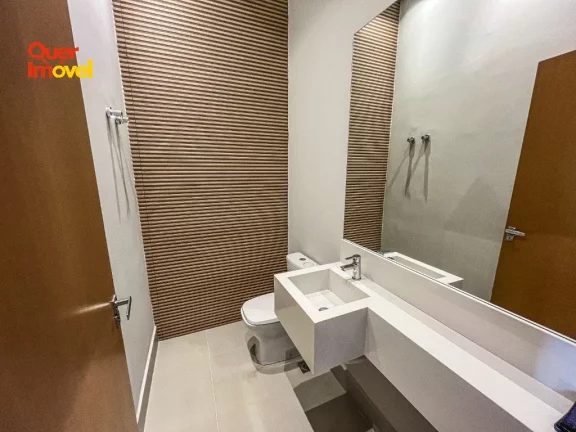 Imagem Casa de luxo em condomínio no Real Sul, Ribeirão Preto-SP - 3 suítes, 4 banheiros, 4 vagas - Condomínio Vivendas da Mata Portal Aroeira - Quer Imóvel Negócios Imobiliários.