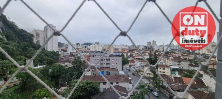 Imagem Apartamento com 2 dormitórios, 53 m² - venda por R$ 530.000,00 ou aluguel por R$ 4.000,00/mês - Marapé - Santos/SP