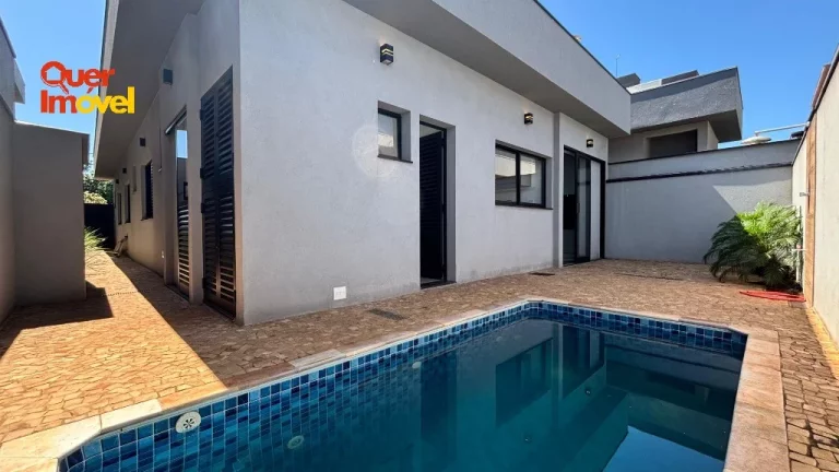 Imagem Venda Casa em Condomínio Ribeirão Preto-SP Jardim Cybelli 3 quartos, 3 suítes, 2 salas, 4 vagas 154 m² Área