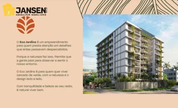 Imagem ECO JARDINS, APARTAMENTOS C/02 E 03 QUARTOS ENTRE PARQUE PARAYBA II E O MAR