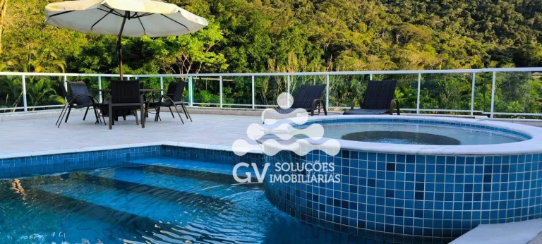 Imagem Casa com 5 dormitórios à venda, 735 m² por R$ 3.800.000,00 - Condomínio Recanto da Lagoinha - Ubatuba/SP