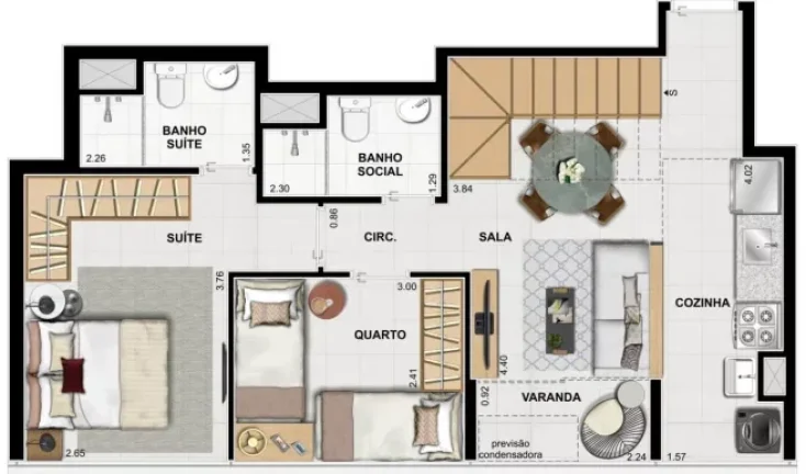 Imagem APARTAMENTO RESIDENCIAL em Rio de Janeiro - RJ, Barra da Tijuca