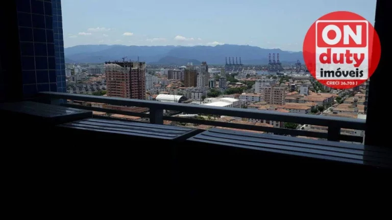 Imagem Apartamento à venda, 160 m² por R$ 2.800.000,00 - Ponta da Praia - Santos/SP